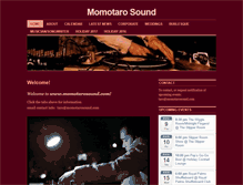Tablet Screenshot of momotarosound.com
